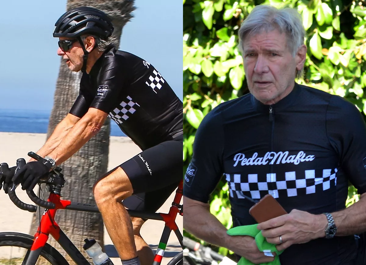 Harrison Ford biking Baja Peninsula