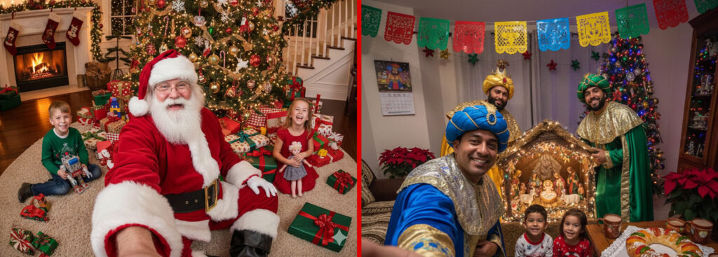 What is the difference between Christmas in Mexico and Christmas in the US?